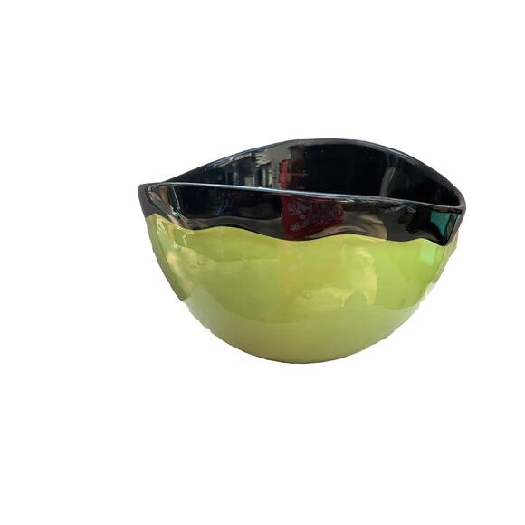Frankenstein 12” W Large Ceramic Bowl Candy Halloween Decor Green Home Decor - Picture 5 of 10
